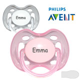 Philips Avent, symmetrical, silikone size 1