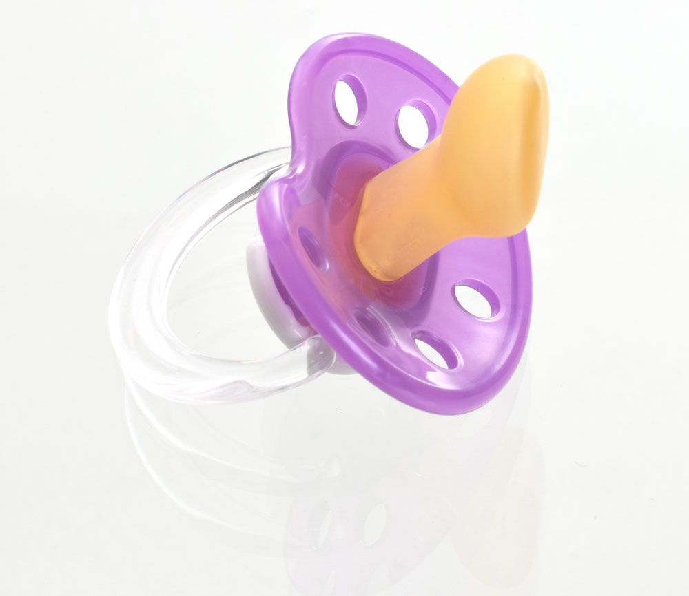 Baby-Nova Namnnappar, anatomiska, latex, stl. 2