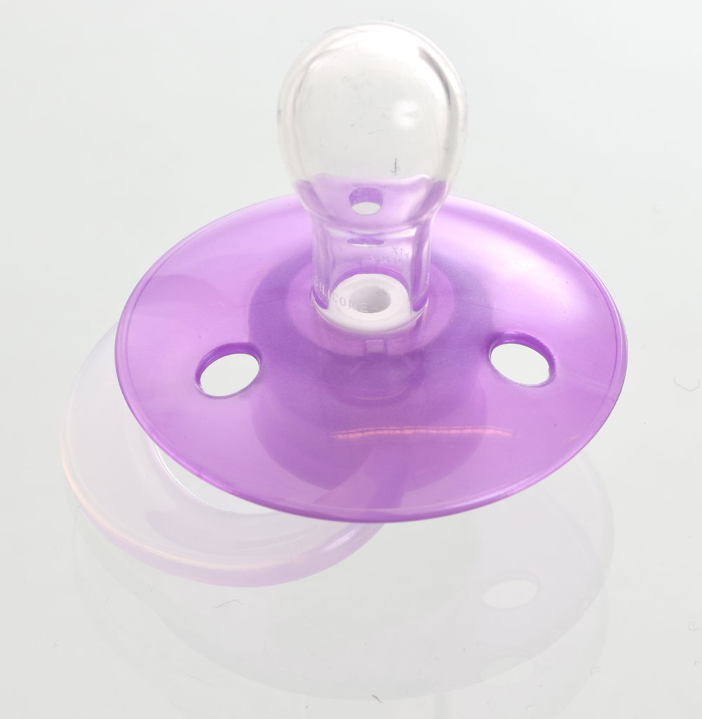 Baby-Nova Namnnappar, runda, silikon, one size (gammal modell)