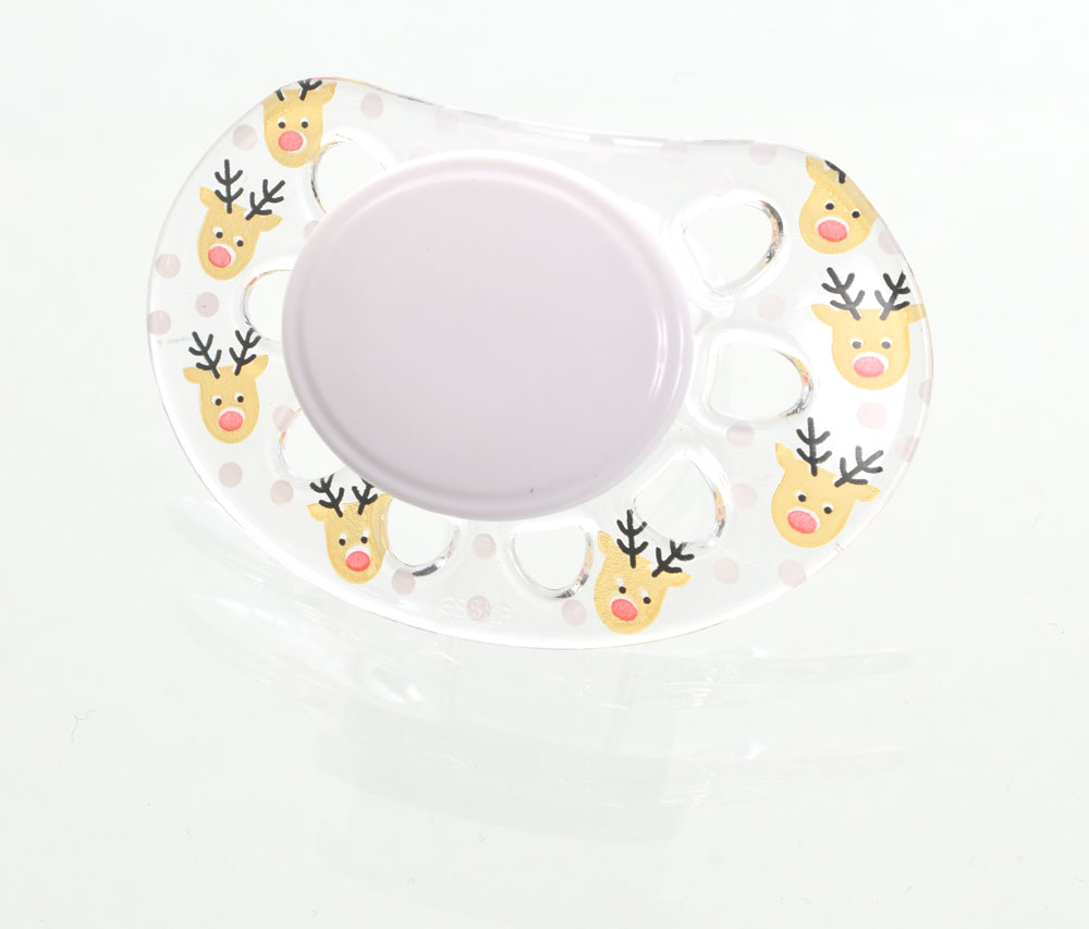 Esska Plus Namnnappar, anatomiska, silikon, stl. 2