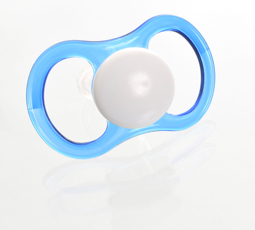 Esska Happy GLOW Namnnappar, symmetriska, silikon, stl. 2