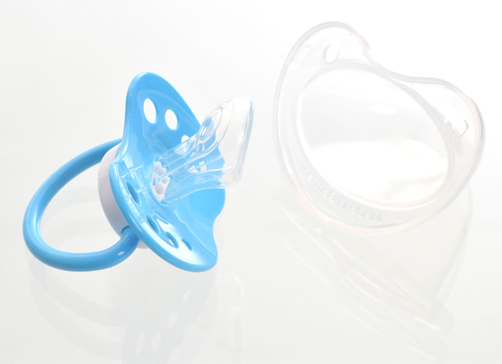 Nip Namnnappar, anatomiska, silikon, stl. 2