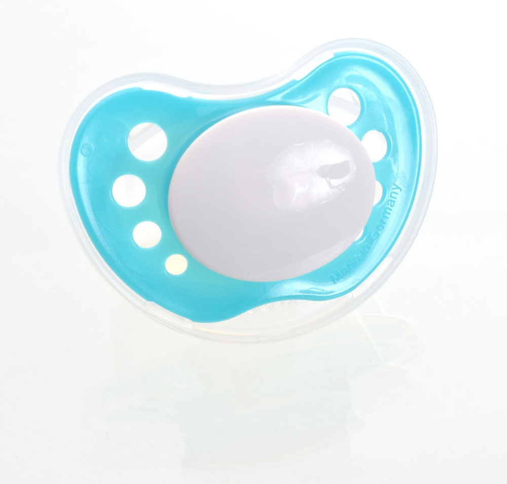 NipTrendy Namnnappar, anatomiska, latex, stl. 2