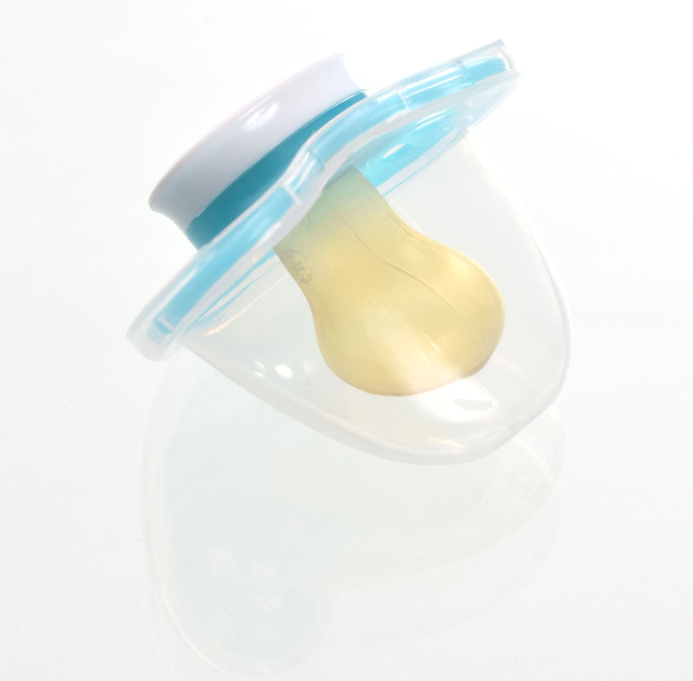 NipTrendy Namnnappar, anatomiska, latex, stl. 2