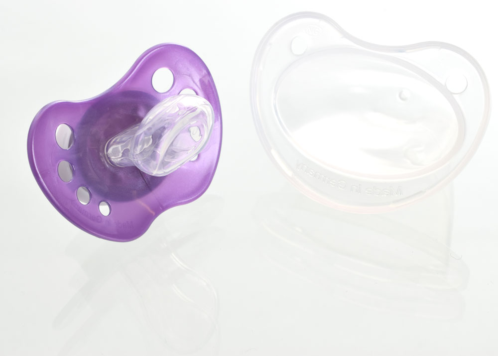 NipTrendy Namnnappar, anatomiska, silikon, stl. 2