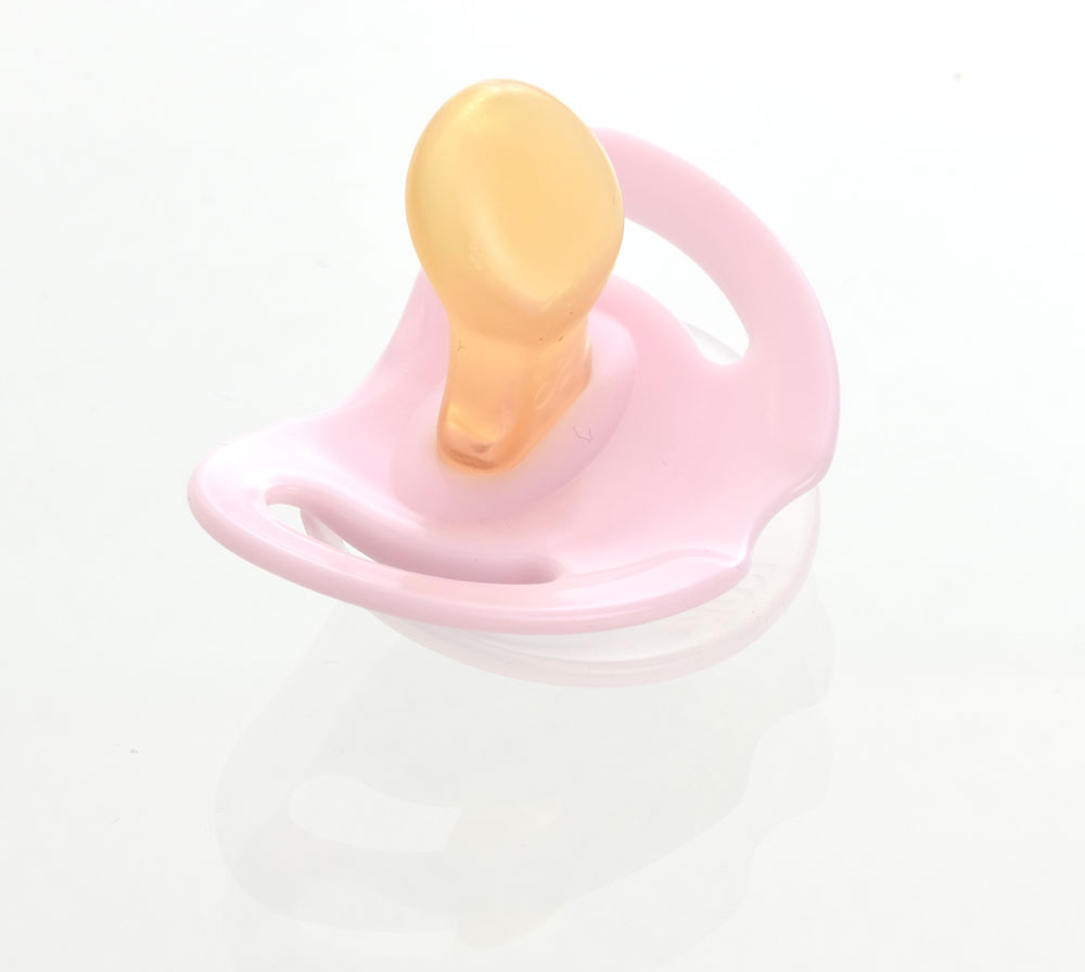 NUK Starlight Namnnappar, anatomiska, latex, stl. 1