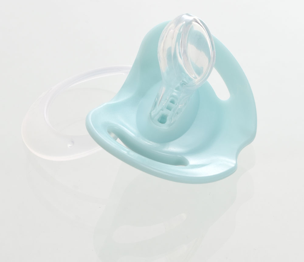 NUK Starlight Namnnappar, anatomiska, silikon, stl. 1