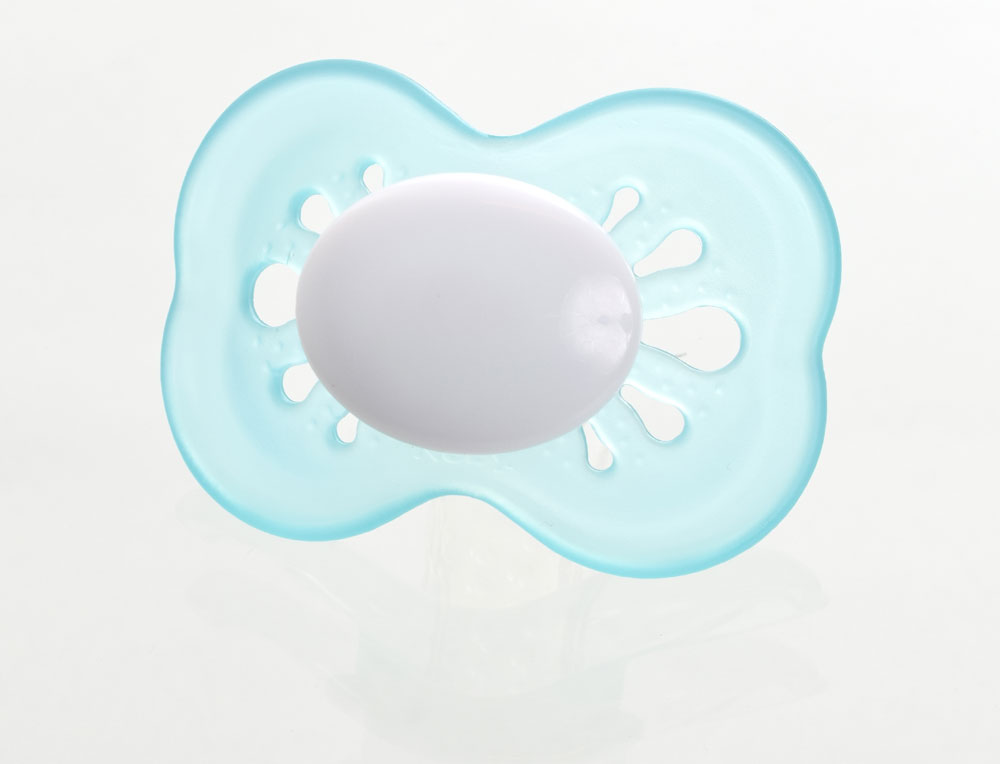 Nûby Brites Namnnappar, symmetriska, silikon, stl. 1