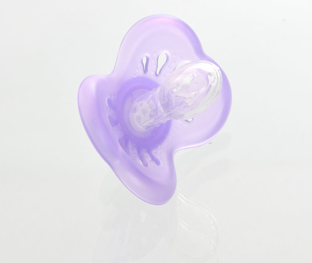 Nûby Brites Namnnappar, symmetriska, silikon, stl. 2