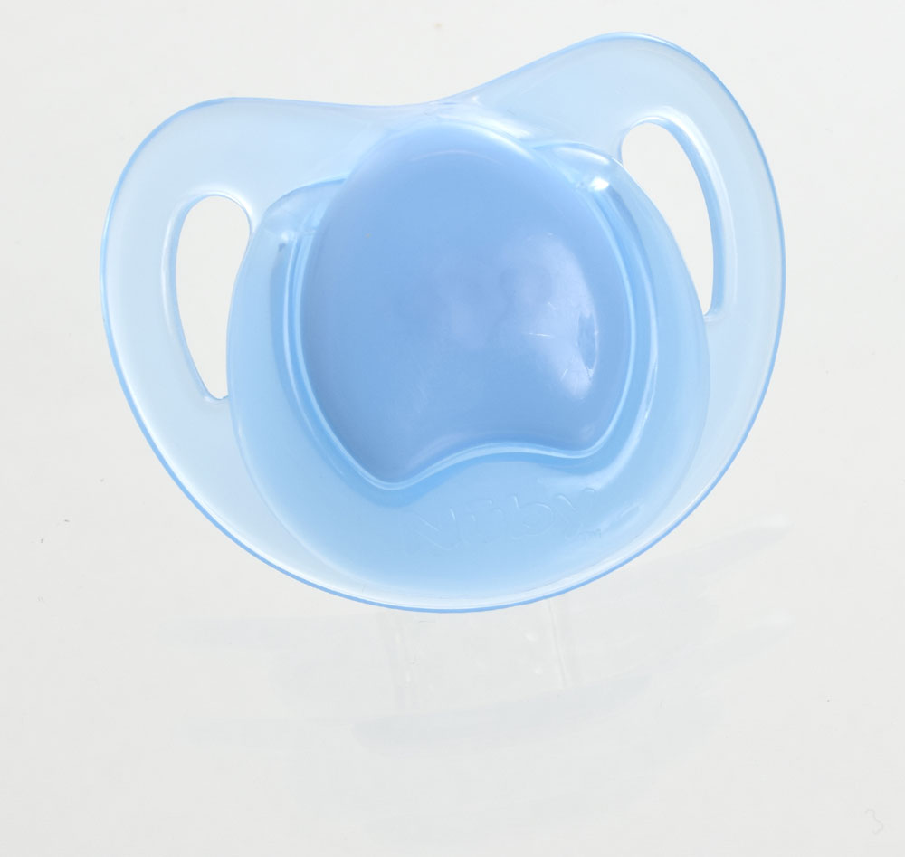 Nûby Teardrop Namnnappar, anatomiska, silikon, stl. 2