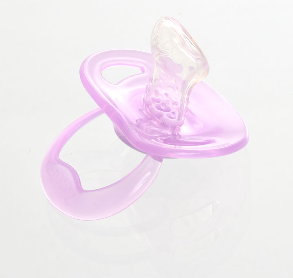 Nûby Teardrop Namnnappar, anatomiska, silikon, stl. 1