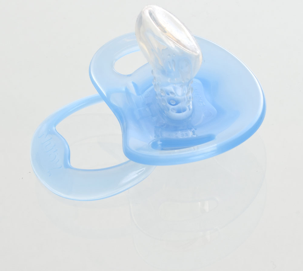 Nûby Teardrop Namnnappar, anatomiska, silikon, stl. 2