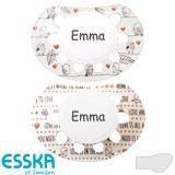 Esska Plus, orthodontic, silicone size 2