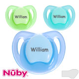 Nûby Teardrop, orthodontic, silicone size 1