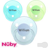Nûby, round, silicone, size 2