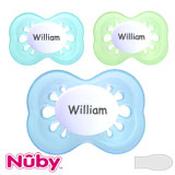 Nûby Brites, symmetrical, silicone size 2