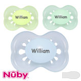 Nûby Soft, symmetrical, silicone size 1