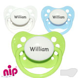 Nip, orthodontic, silikone size 1