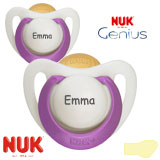 NUK Genius, orthodontic, latex size 1