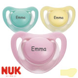 NUK Starlight, orthodontic, latex size 1