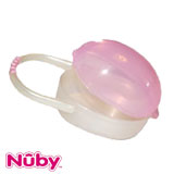 Nûby Ellipse pacifier box, pink