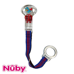 Nûby napphållare, blå/röd