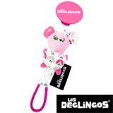 Les Deglingos pacifier clip, mouse