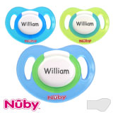 Nûby Classic MyPacifiers, orthodontic, silicone, size 1