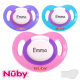 Nûby Classic MyPacifiers, orthodontic, silicone, size 1