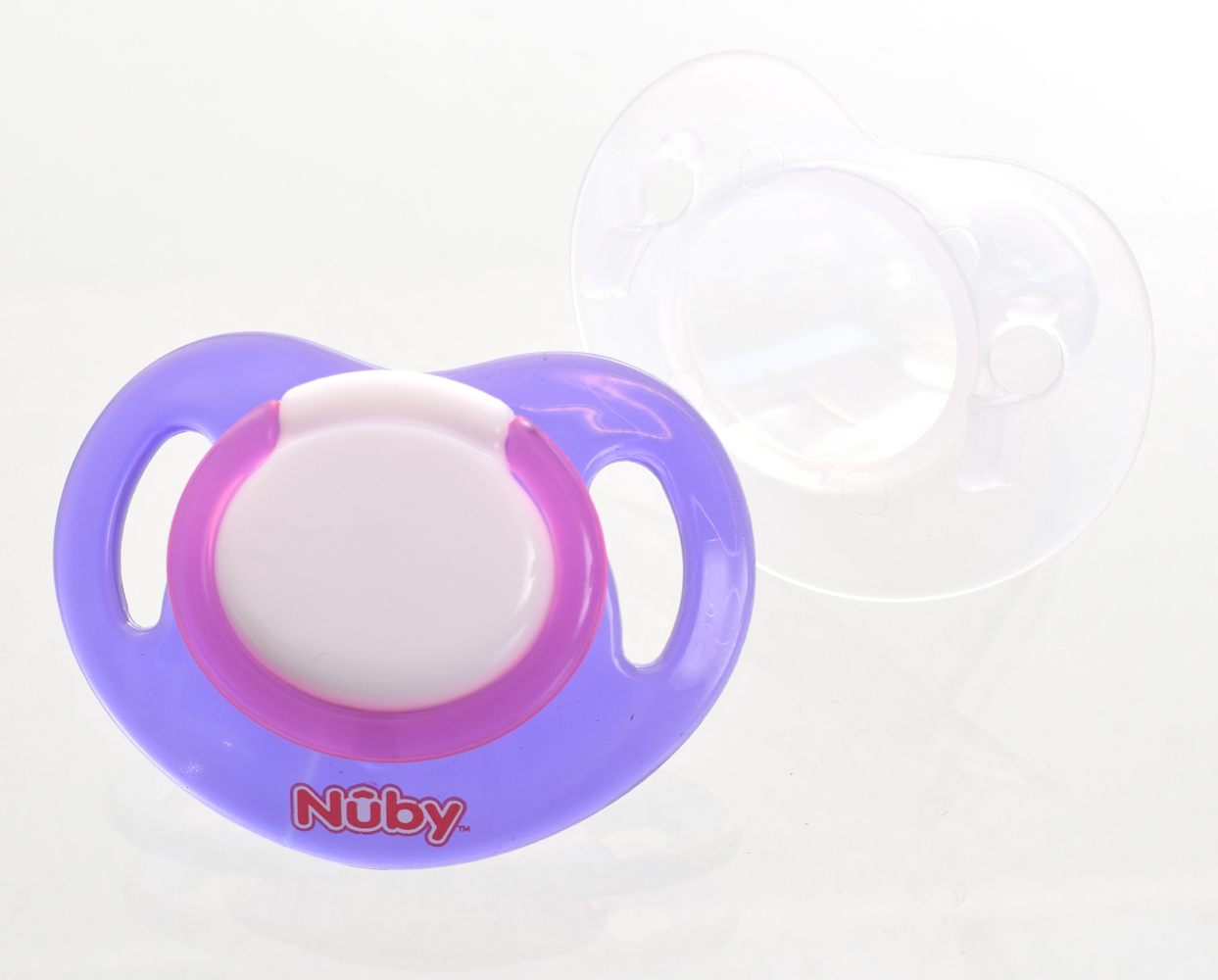 Nûby Classic Namnnappar, anatomiska, silikon, stl.1