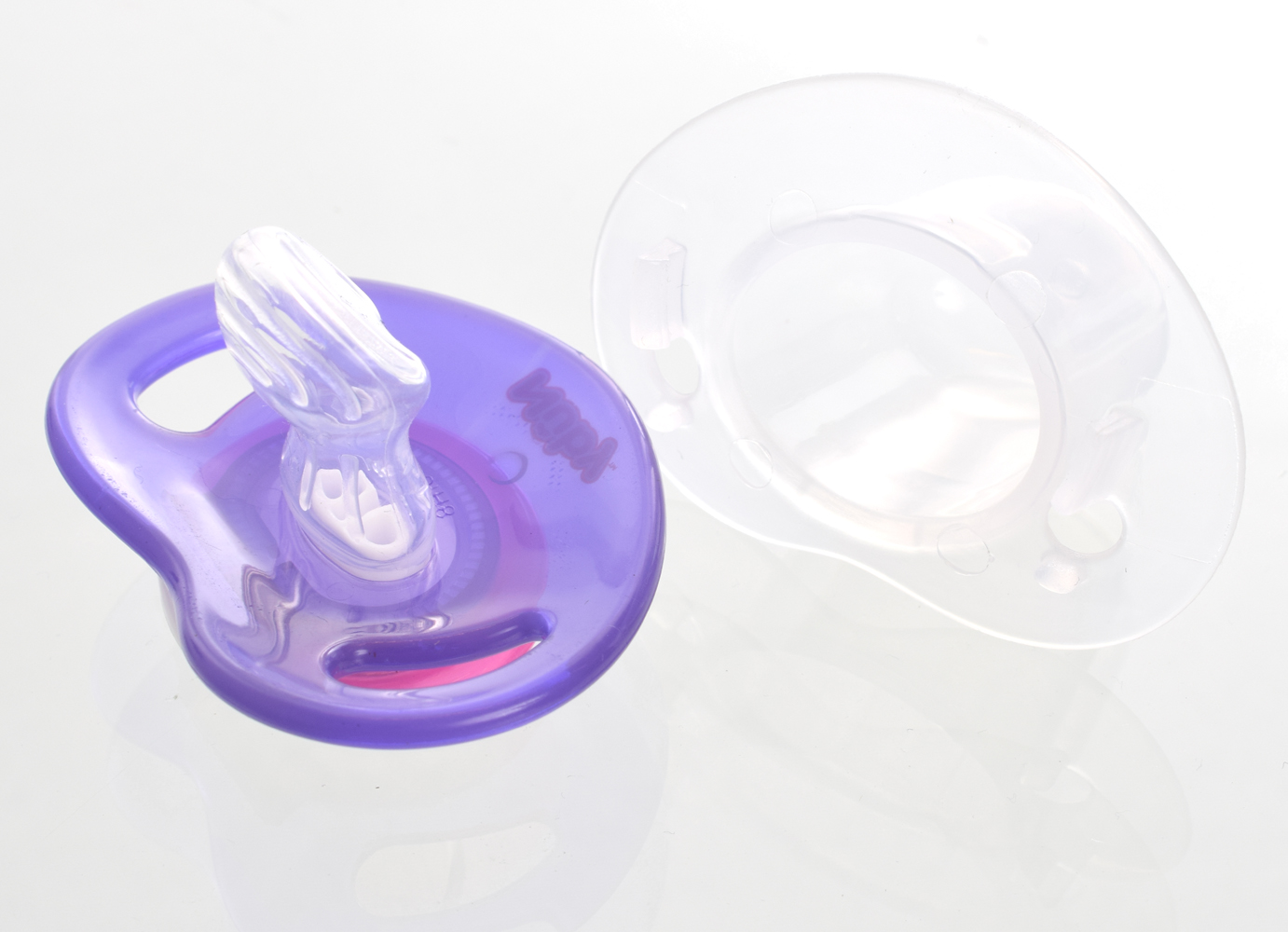 Nûby Classic Namnnappar, anatomiska, silikon, stl.1