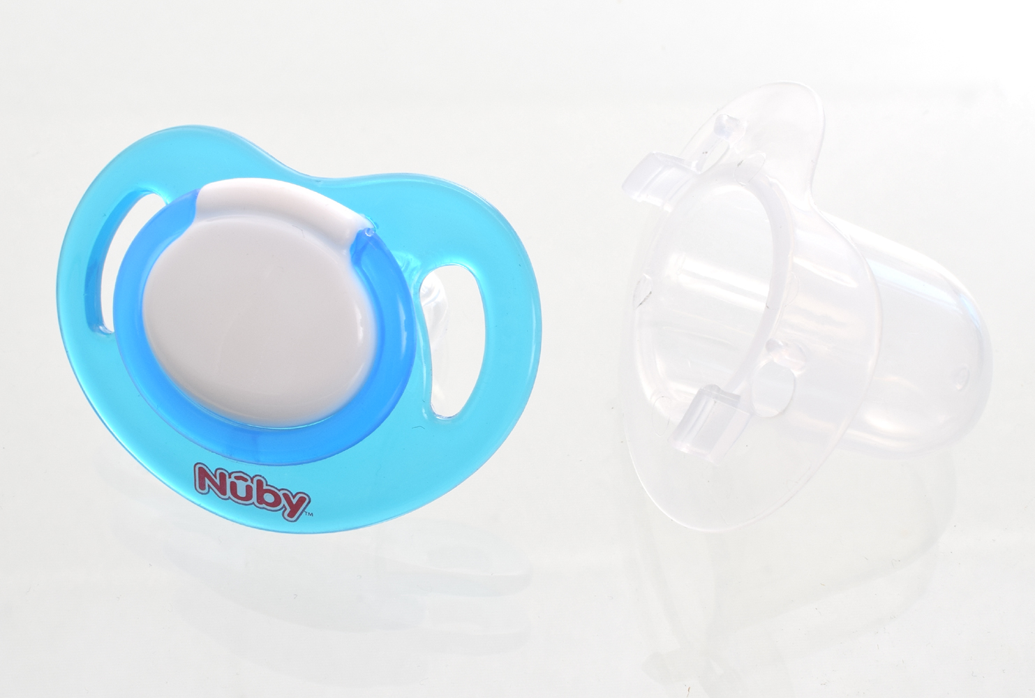 Nûby Classic Namnnappar, anatomiska, silikon, stl.2