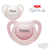 NUK Genius, orthodontic, silicone size 0