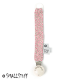 Smallstuff, pacifier clip, rose/small flower