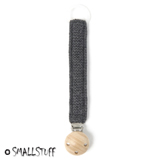 Smallstuff dummy clip, pacifier, antracit