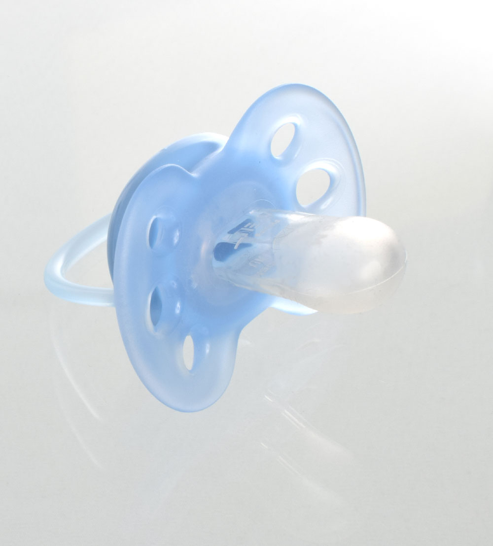 Philips Avent Ultra Soft Namnnappar, symmetriska, silikon, stl. 1