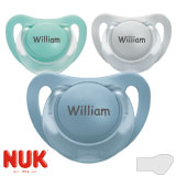 NUK Starlight, orthodontic, silikone size 1