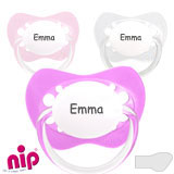 Nip Family MyPacifiers, orthodontic, silicone, size 2