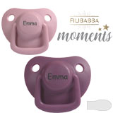 Filibabba Moments MyDummies, symmetrical, silicone, size 1