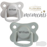 Filibabba Moments MyDummies, symmetrical, silicone, size 2