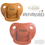 Filibabba Moments MyDummies, symmetrical, silicone, size 1