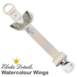 Elodie Details pacifier clip, Watercolor Wings