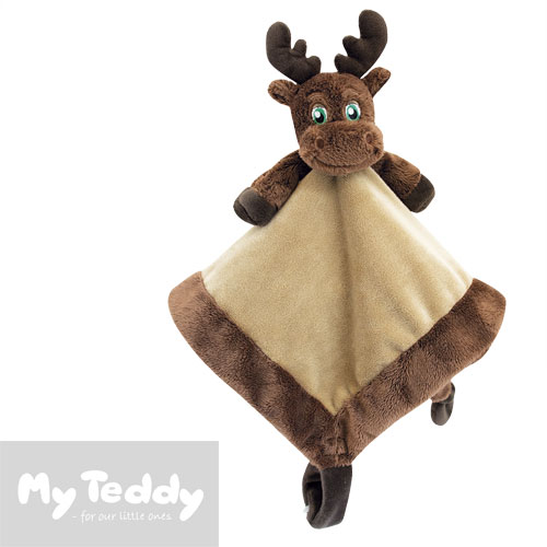 My Teddy snuttefilt, My Moose, brun