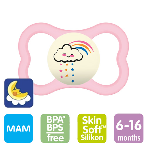 MAM Supreme Night Napp 6-16m, Rosa