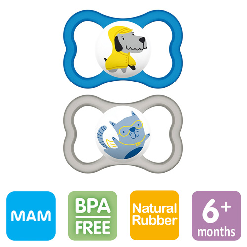 MAM Air nappar, symmetriska, latex stl.2