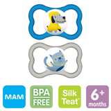 MAM Air, symmetrical, silicone size 2