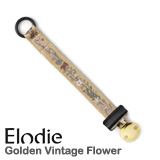 Elodie Details pacifier clip, Golden Vintage Flower