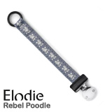 Elodie Details pacifier clip, Rebel Poodle Paul