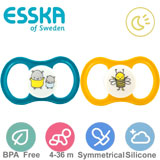 Esska Happy GLOW, symmetrical, silicone, size 2