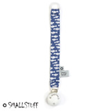 Smallstuff pacifier clip,blue fish